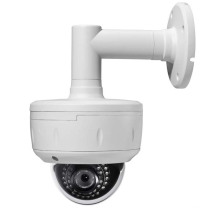 Onvif H.264 HD Vandal-prueba IR 2.8-12mm varifocal lente IP Seiling cámara con POE